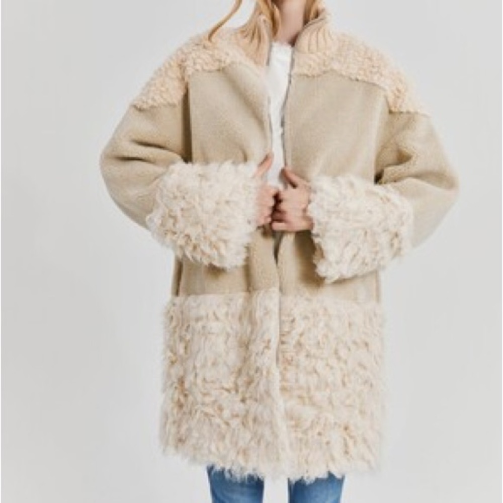 Something Navy Coat NWT